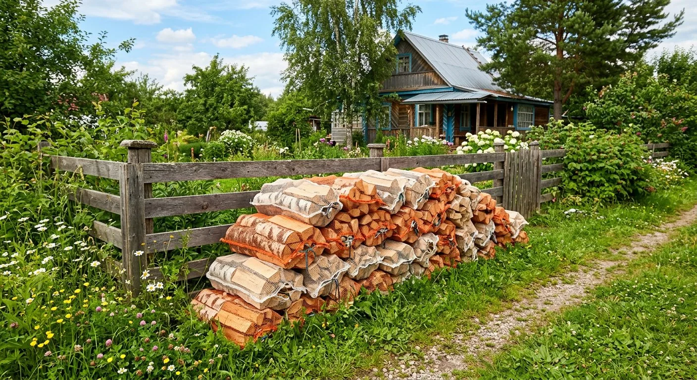 Дрова для дачи в Мурманске